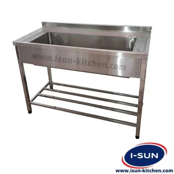 سینک وان با پایه استیل آیسان