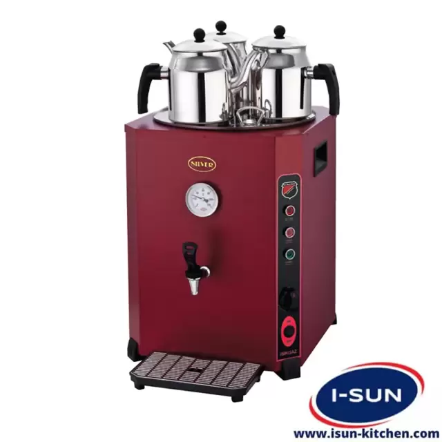 سماور 3 قوری اتومات سیلور