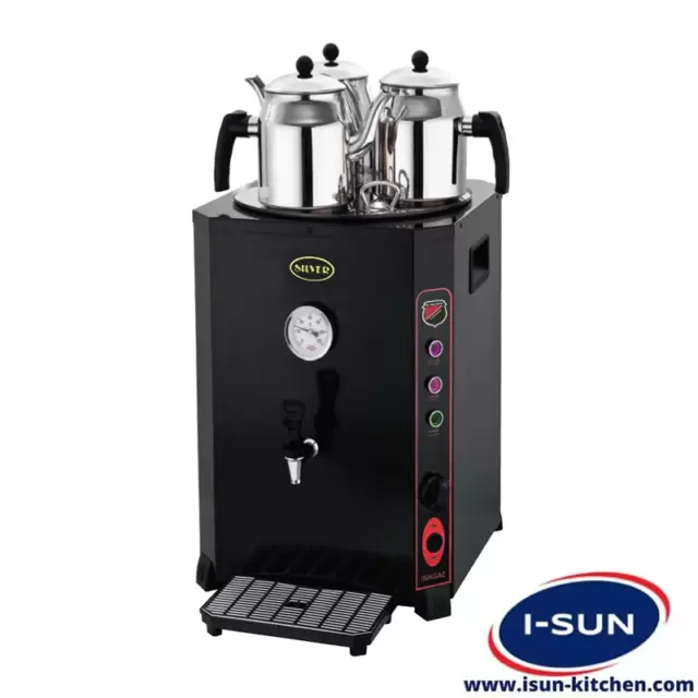 سماور 3 قوری اتومات سیلور