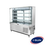 یخچال ویترینی مکعبی استیل