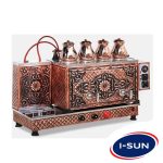 سماور مراکشی 4 قوری برقی گازی